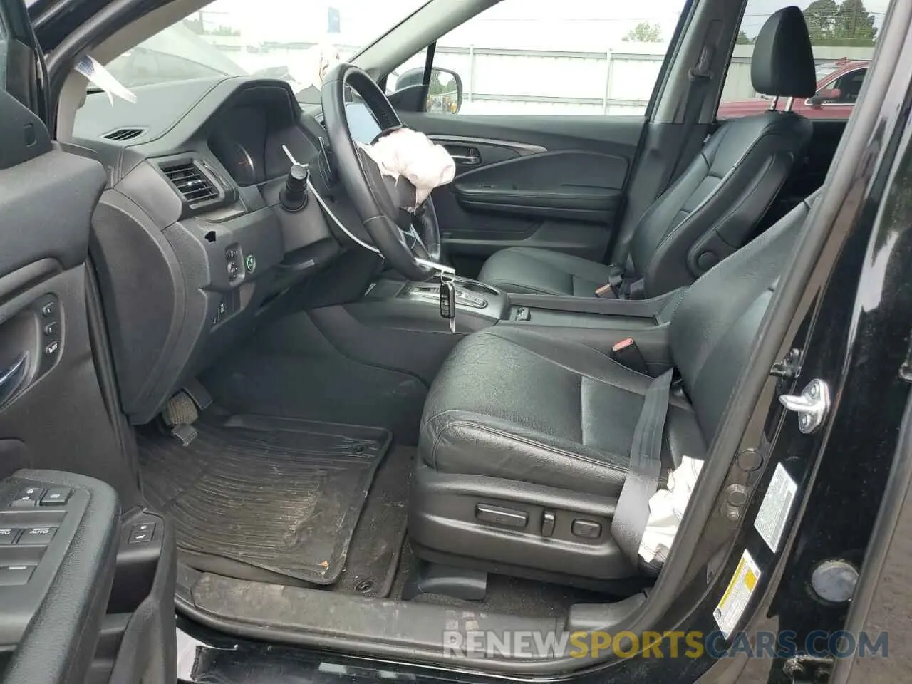 7 Photograph of a damaged car 5FNYF5H27NB028049 HONDA PILOT 2022