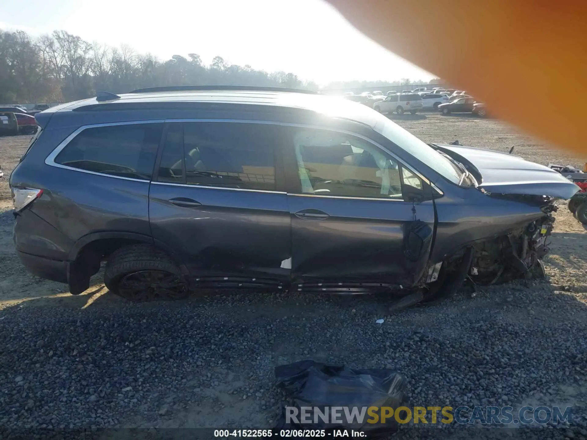 12 Photograph of a damaged car 5FNYF5H27NB032330 HONDA PILOT 2022