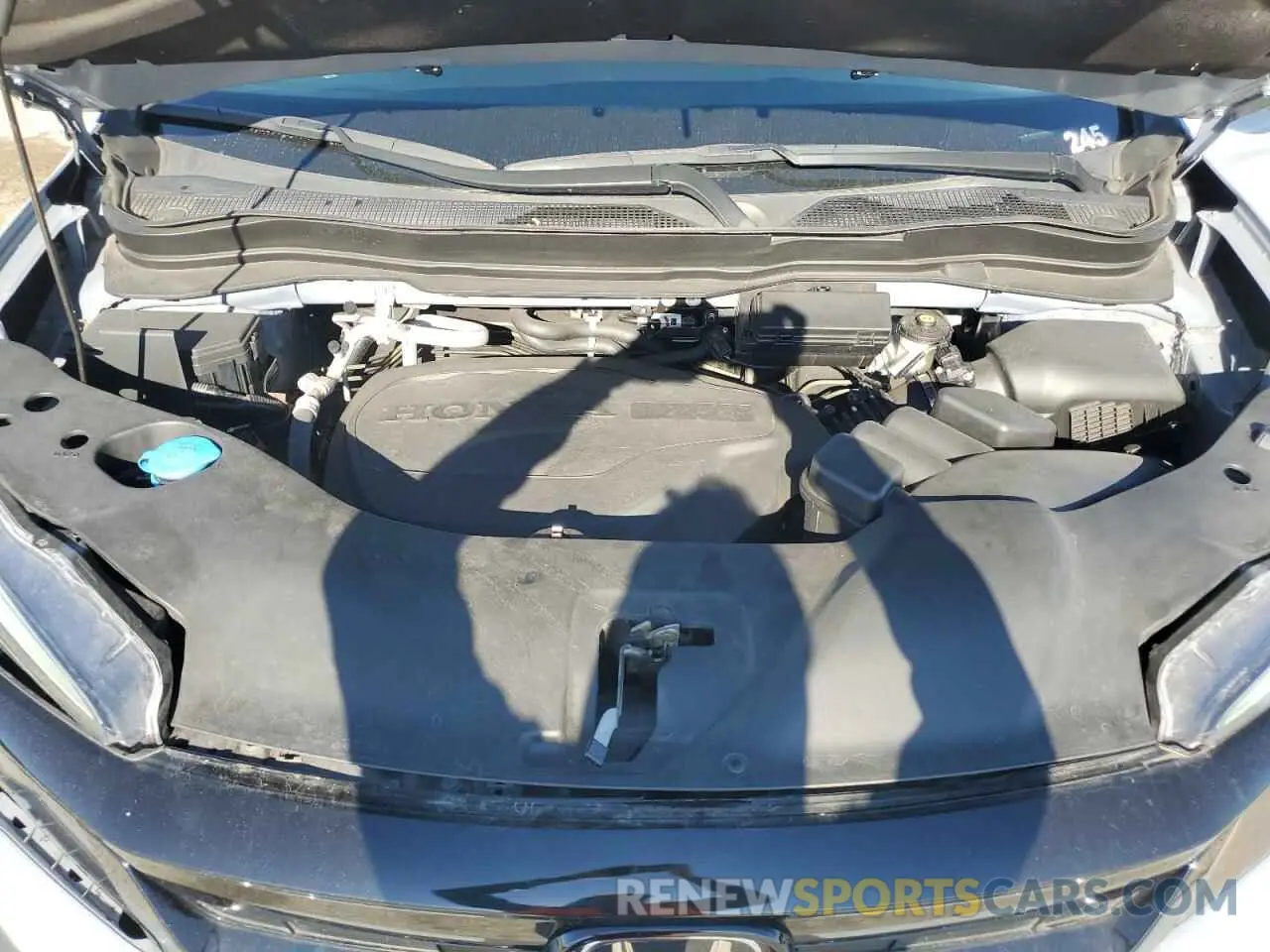12 Photograph of a damaged car 5FNYF5H29NB026593 HONDA PILOT 2022