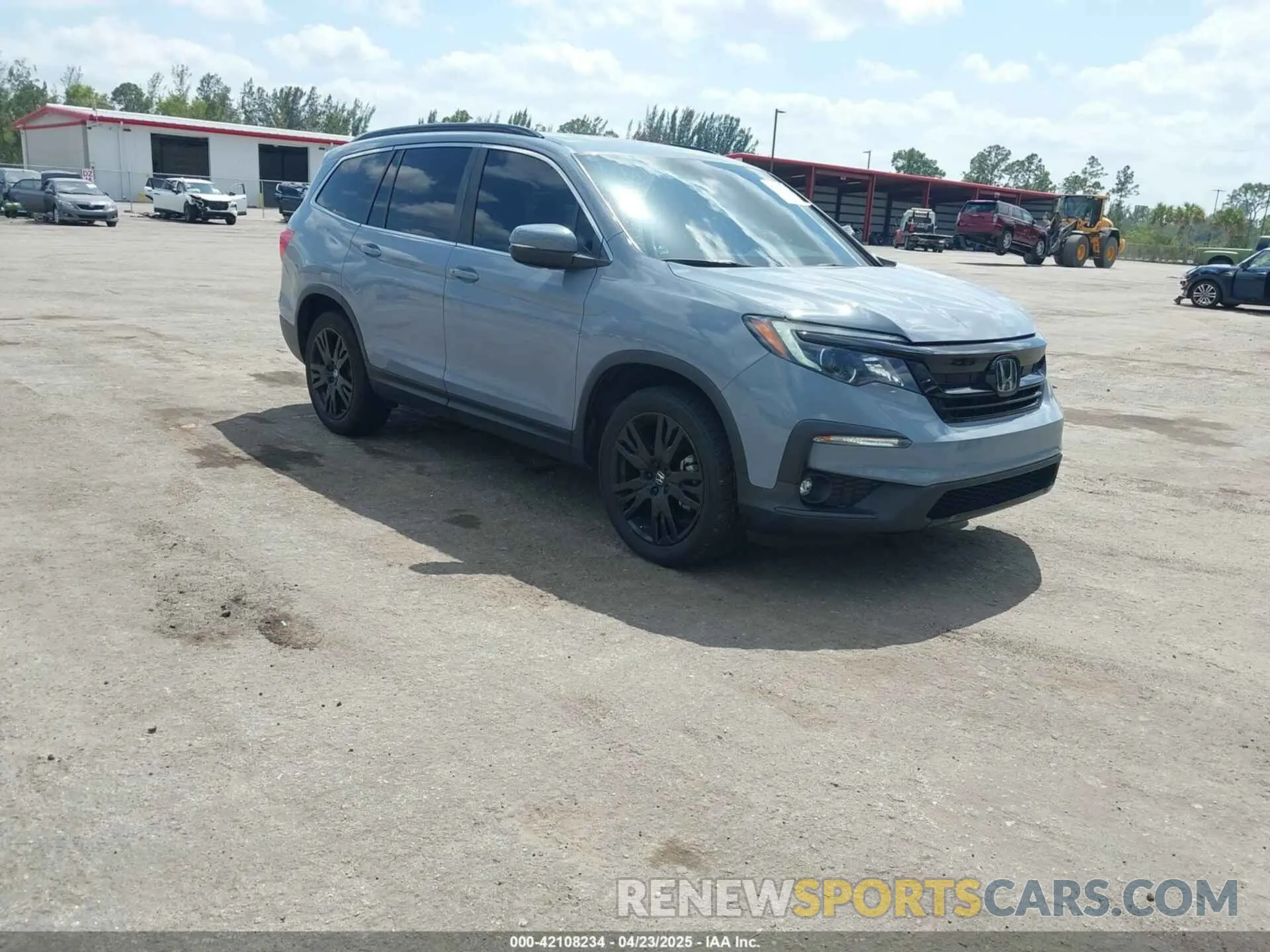 1 Photograph of a damaged car 5FNYF5H29NB034421 HONDA PILOT 2022