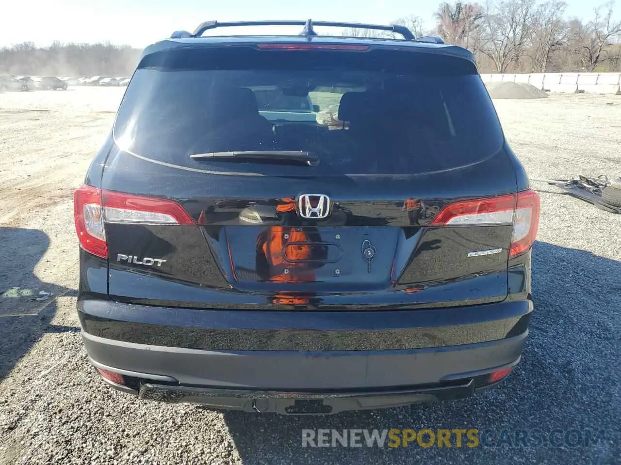 6 Photograph of a damaged car 5FNYF5H2XNB024948 HONDA PILOT 2022