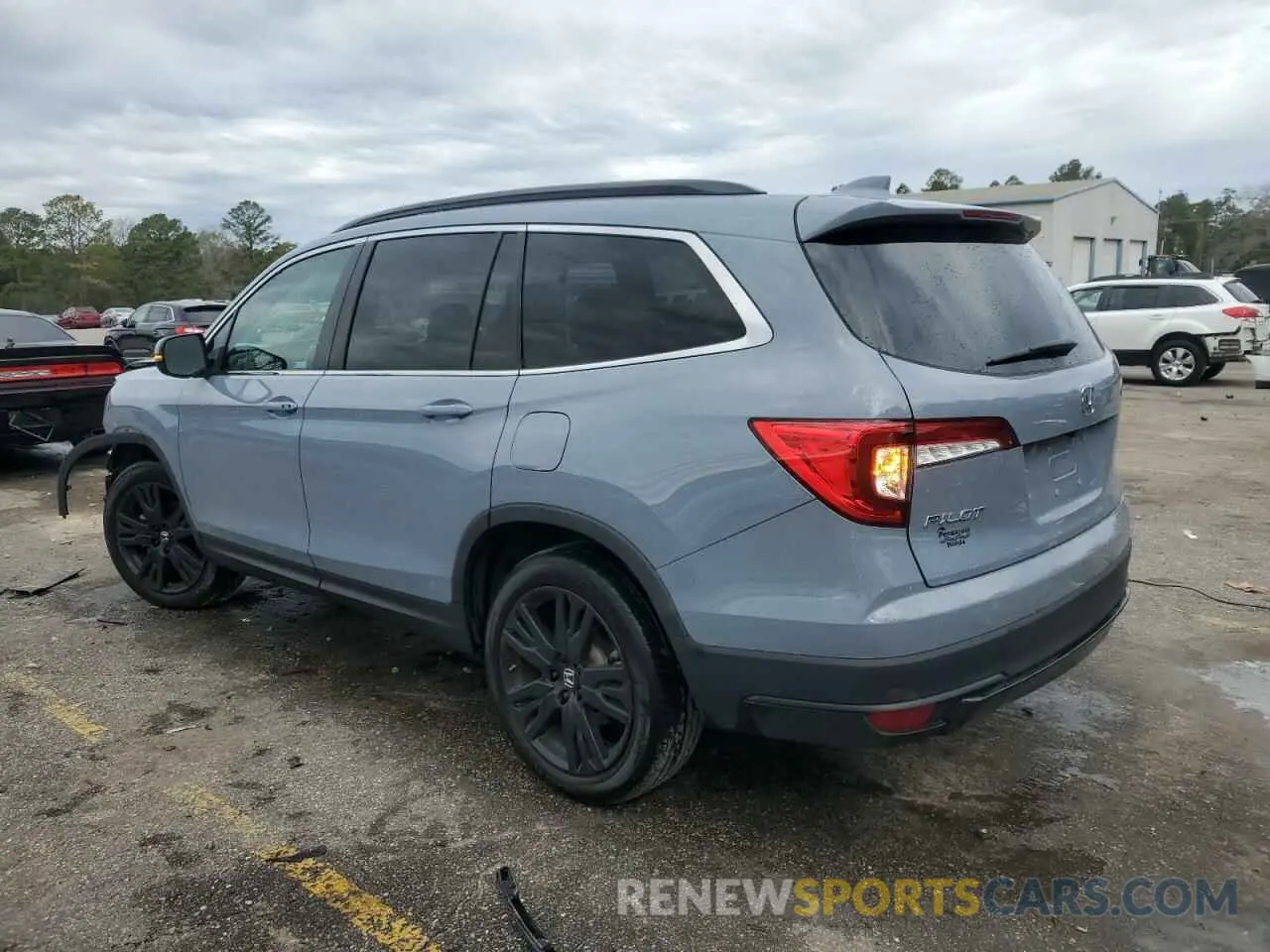 2 Photograph of a damaged car 5FNYF5H2XNB035139 HONDA PILOT 2022