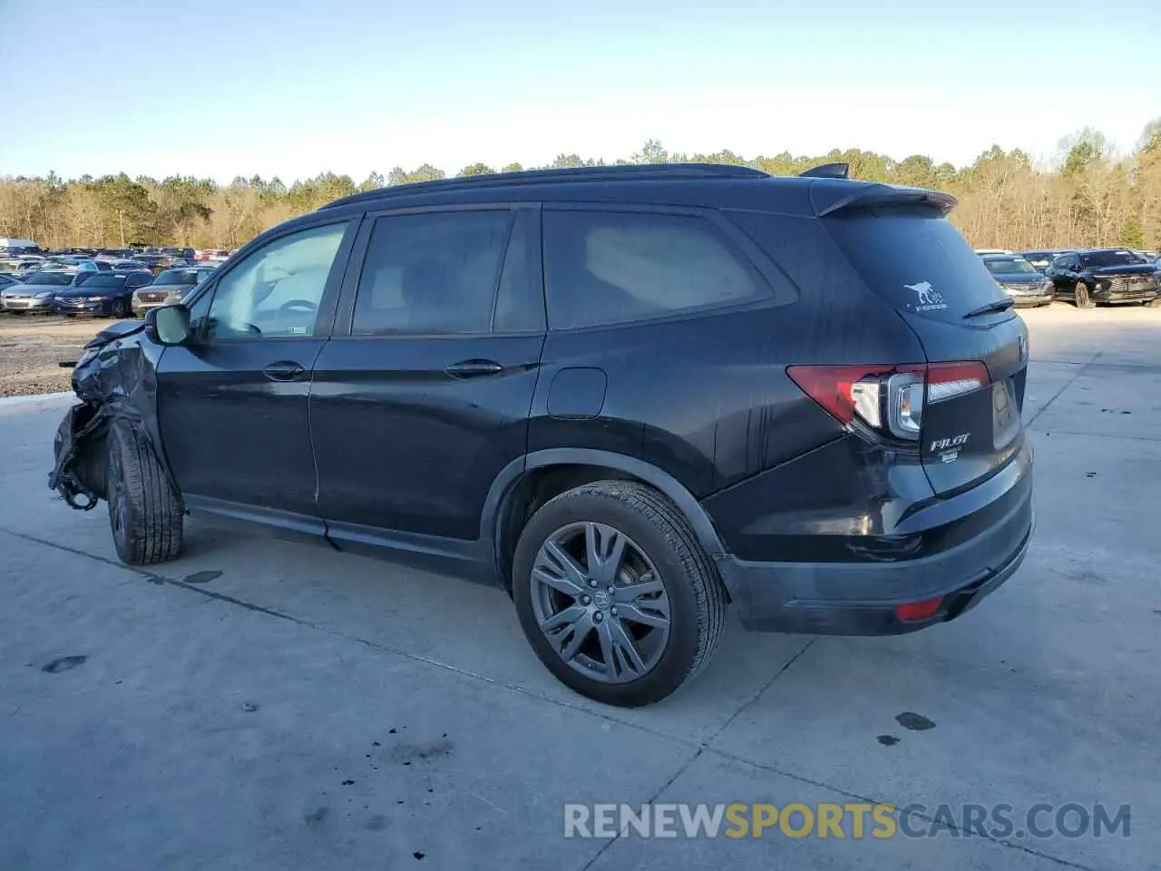 2 Photograph of a damaged car 5FNYF5H30NB007228 HONDA PILOT 2022
