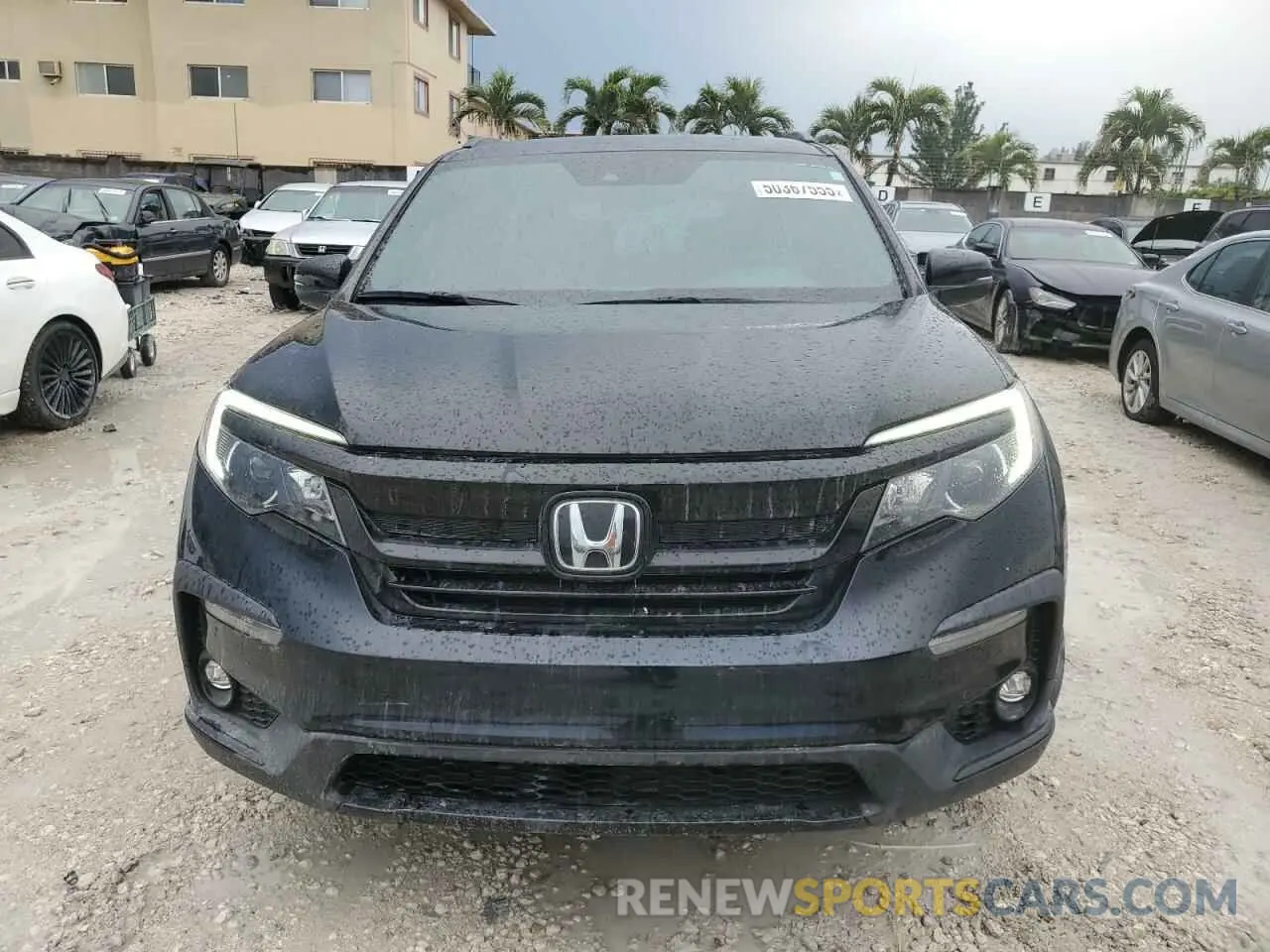 5 Photograph of a damaged car 5FNYF5H31NB032266 HONDA PILOT 2022