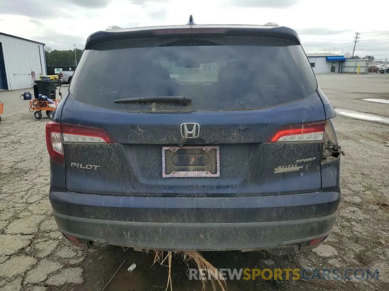 6 Photograph of a damaged car 5FNYF5H36NB007119 HONDA PILOT 2022