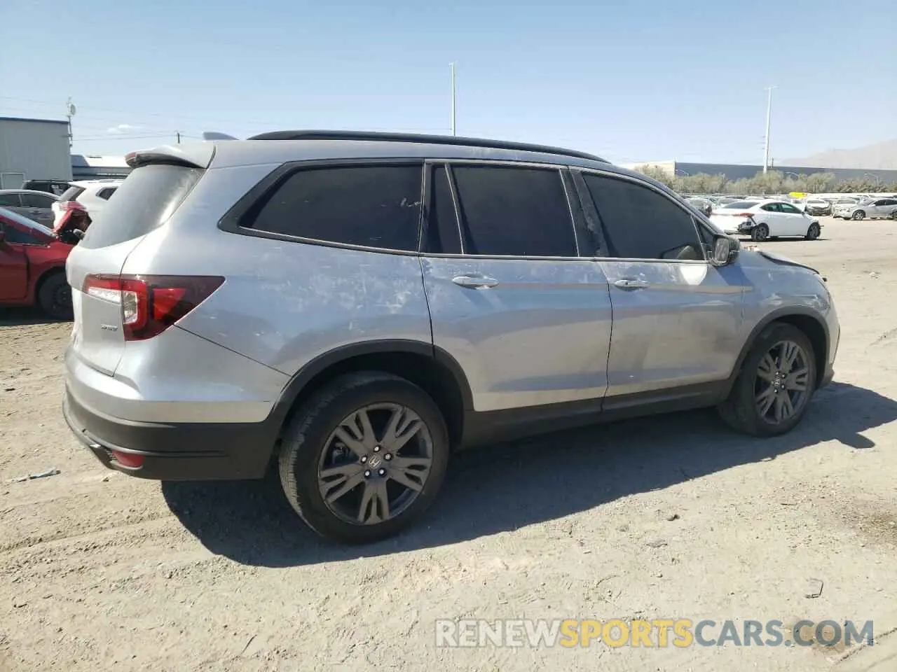 3 Photograph of a damaged car 5FNYF5H38NB028277 HONDA PILOT 2022
