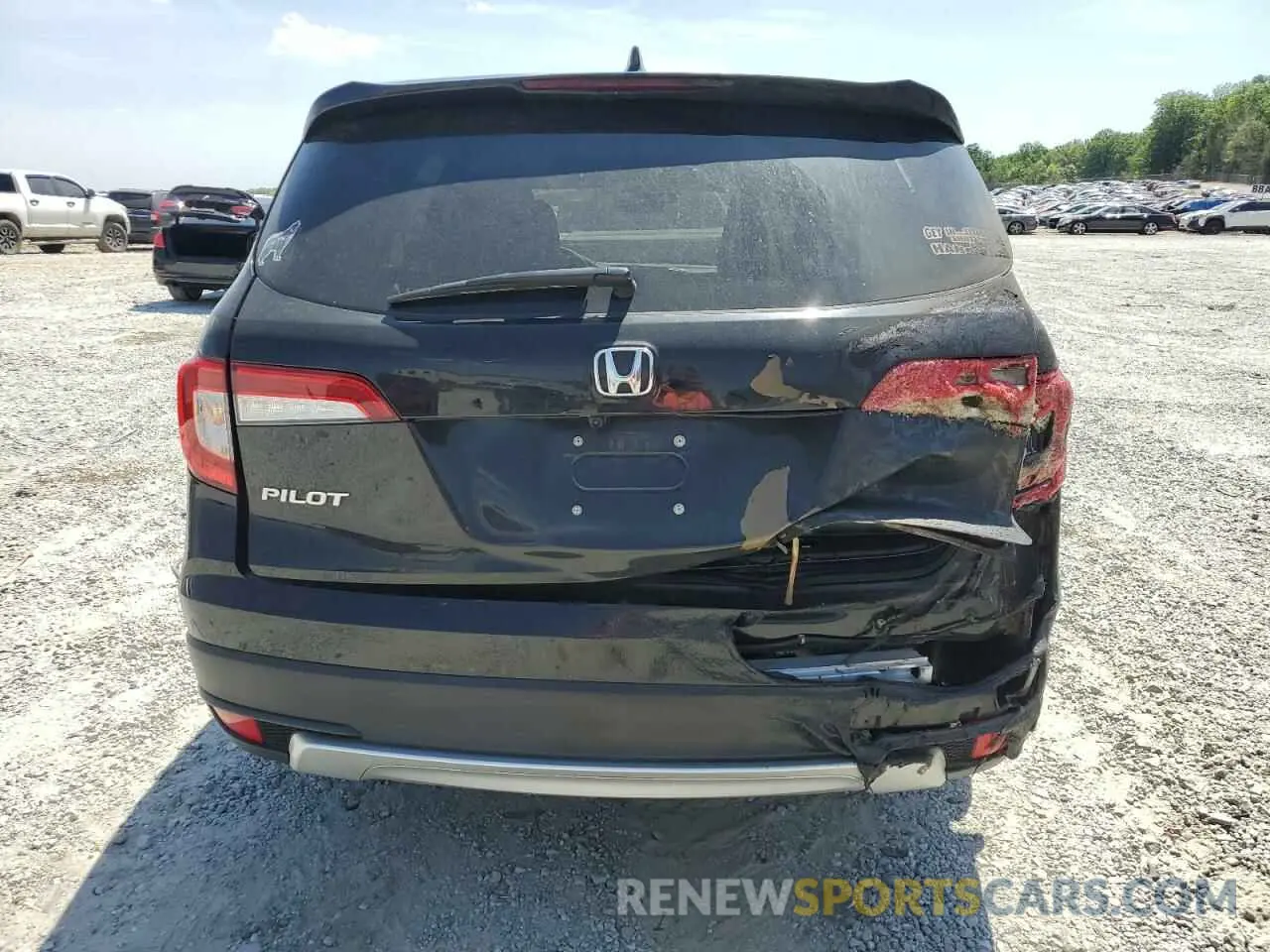 6 Photograph of a damaged car 5FNYF5H51NB038747 HONDA PILOT 2022