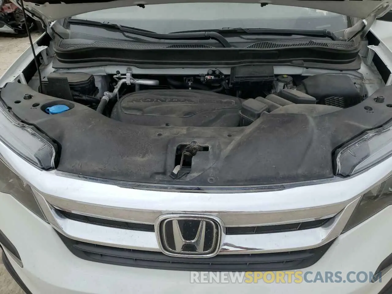 14 Photograph of a damaged car 5FNYF5H53NB011856 HONDA PILOT 2022