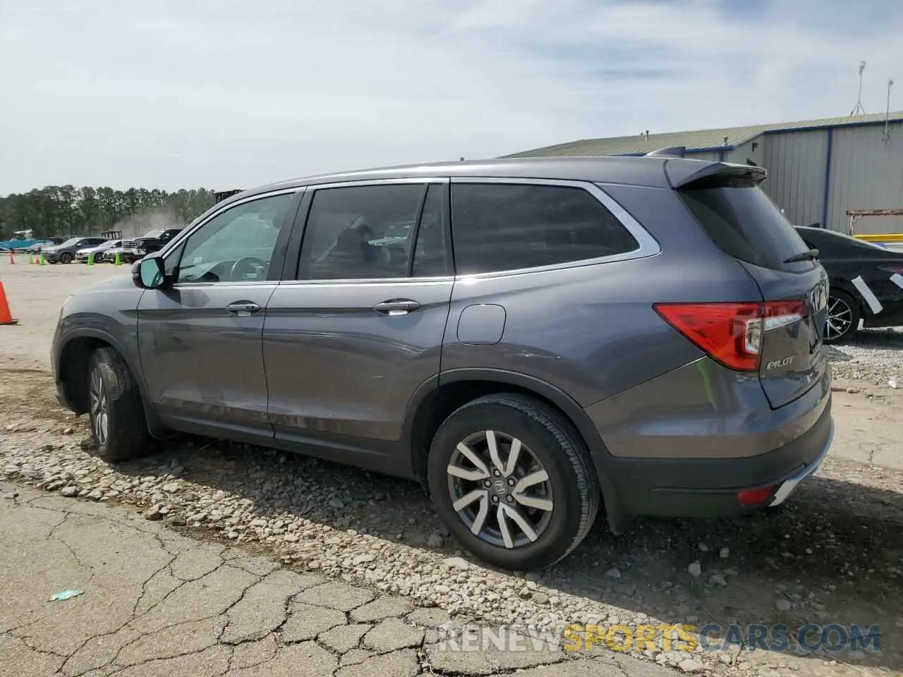 2 Photograph of a damaged car 5FNYF5H54NB014880 HONDA PILOT 2022