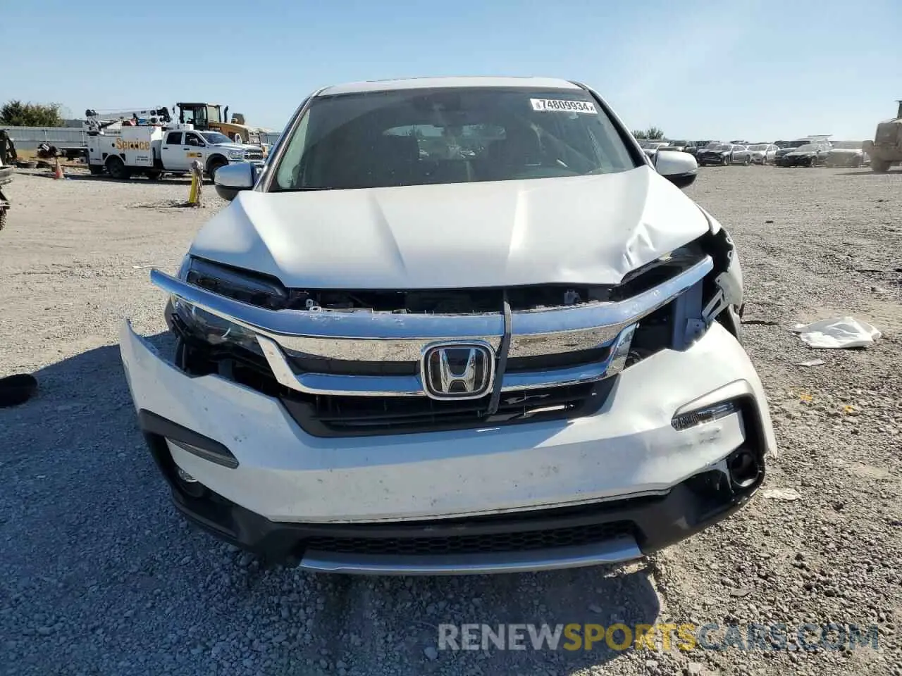 5 Photograph of a damaged car 5FNYF5H57NB008555 HONDA PILOT 2022