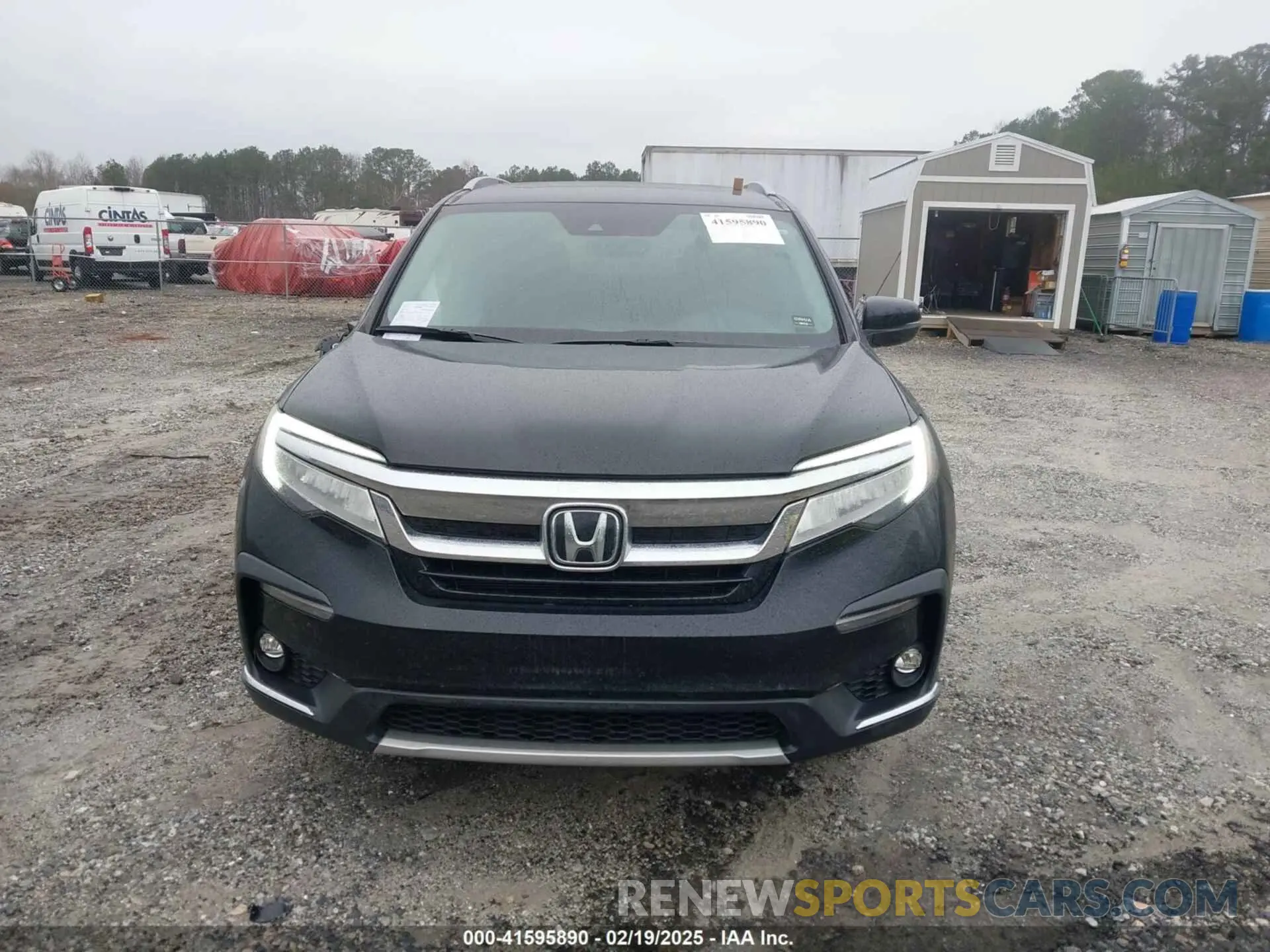 12 Photograph of a damaged car 5FNYF5H61NB013372 HONDA PILOT 2022
