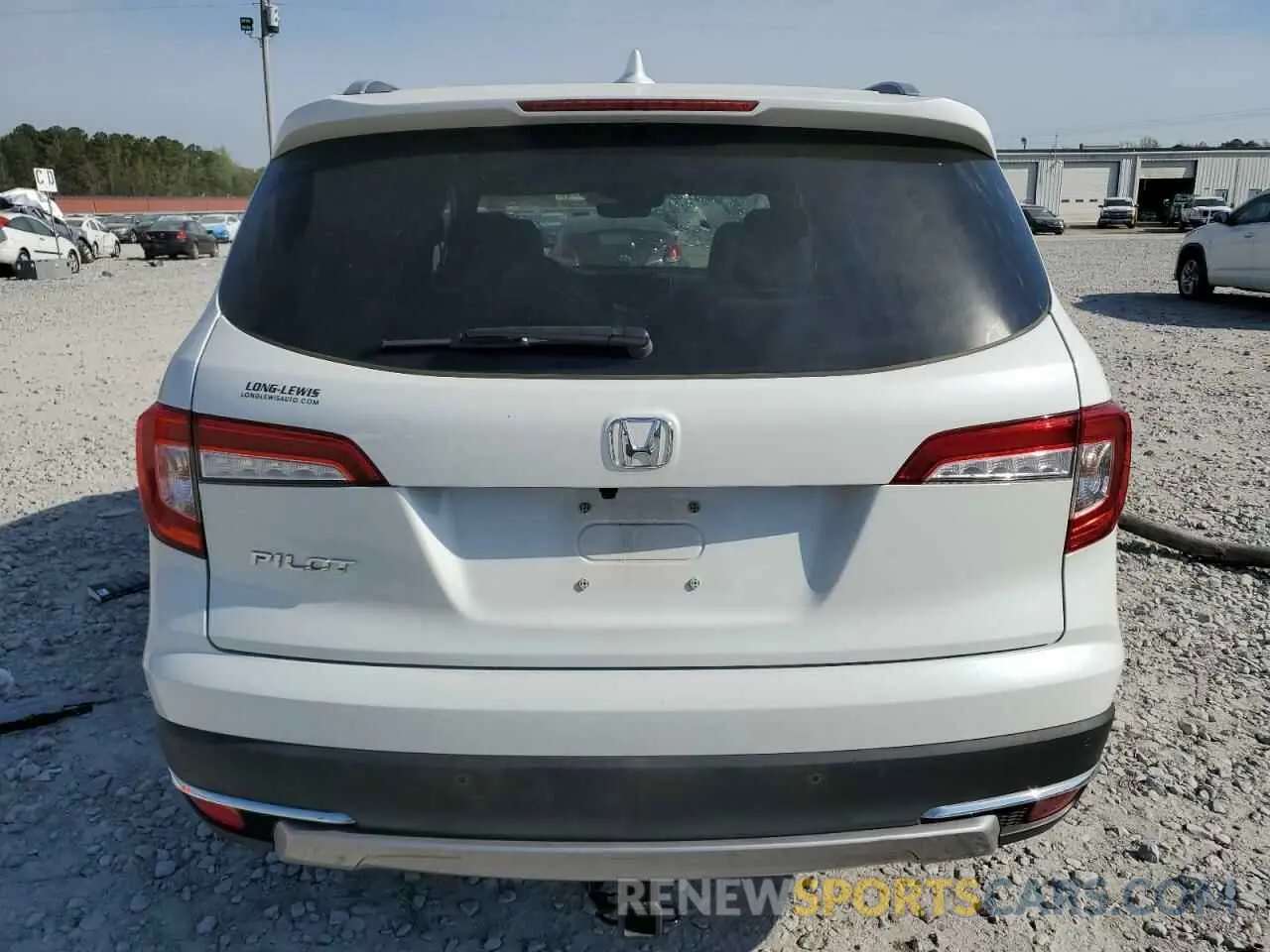 6 Photograph of a damaged car 5FNYF5H67NB012954 HONDA PILOT 2022