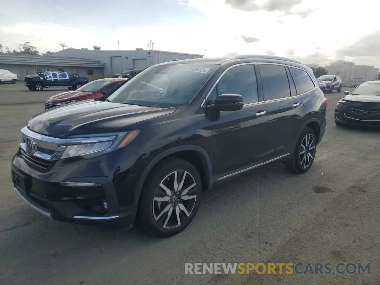 1 Photograph of a damaged car 5FNYF5H6XNB035466 HONDA PILOT 2022