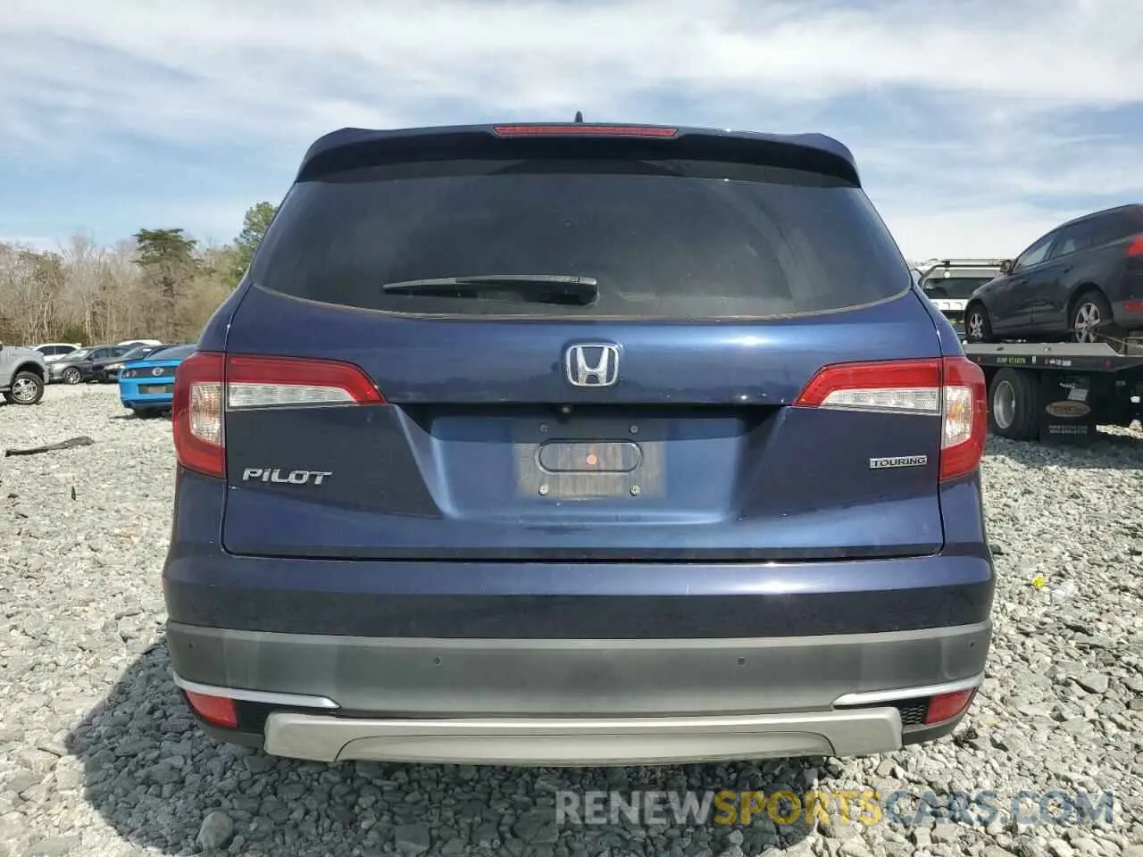 6 Photograph of a damaged car 5FNYF5H94NB001839 HONDA PILOT 2022