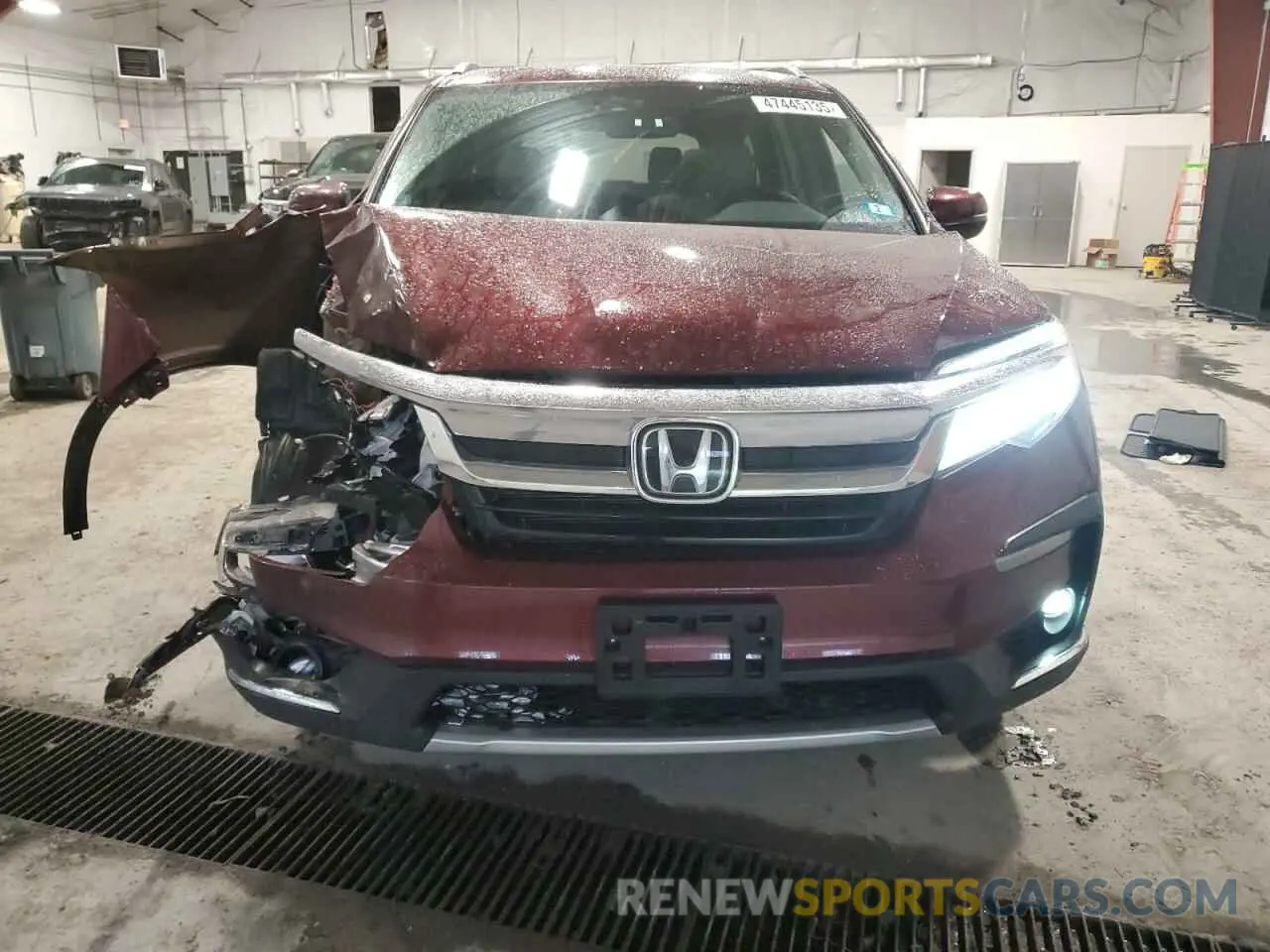 5 Photograph of a damaged car 5FNYF6H09NB072333 HONDA PILOT 2022