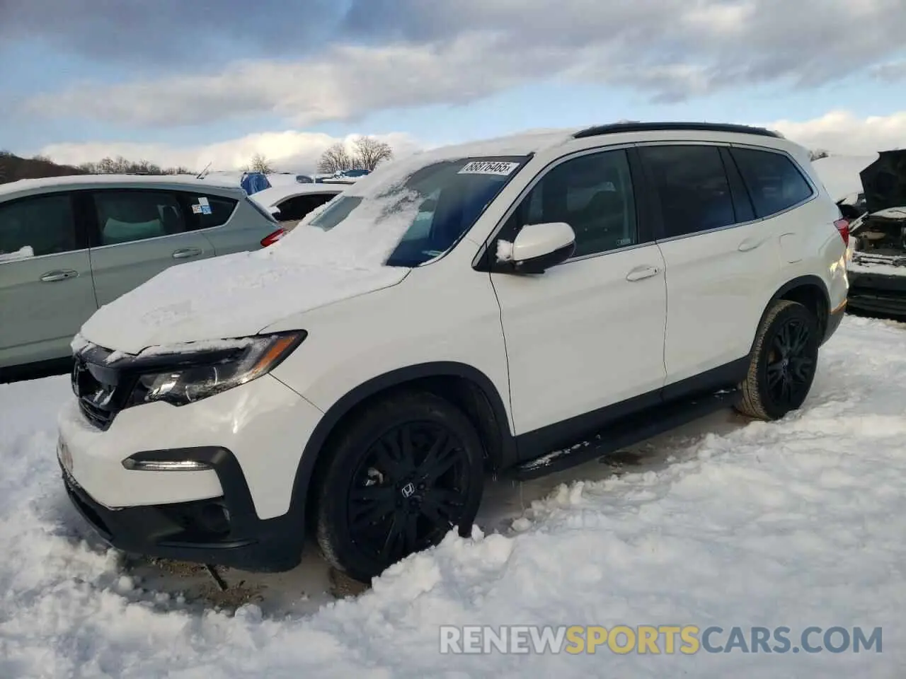 1 Photograph of a damaged car 5FNYF6H20NB055017 HONDA PILOT 2022