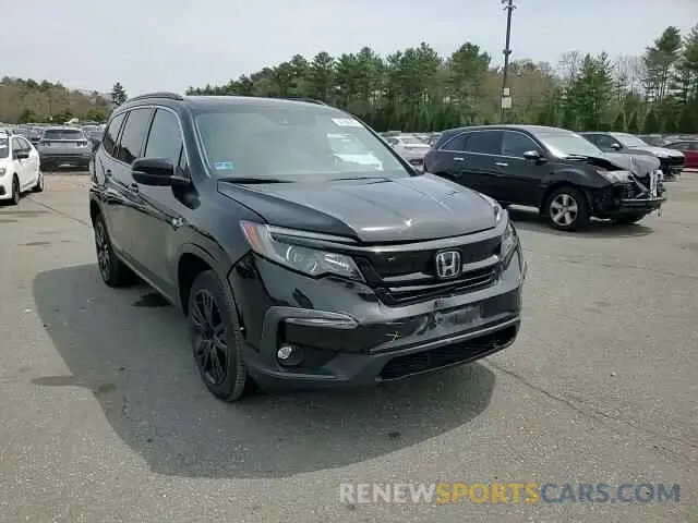 14 Photograph of a damaged car 5FNYF6H20NB066602 HONDA PILOT 2022