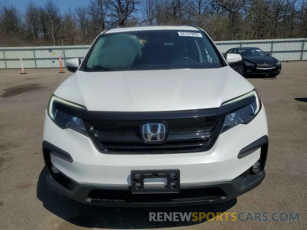 5 Photograph of a damaged car 5FNYF6H20NB076157 HONDA PILOT 2022
