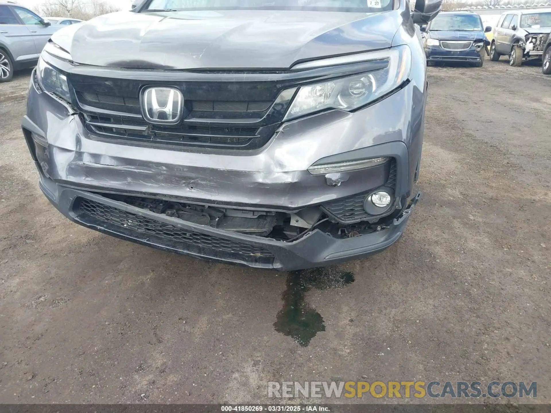 6 Photograph of a damaged car 5FNYF6H21NB053759 HONDA PILOT 2022