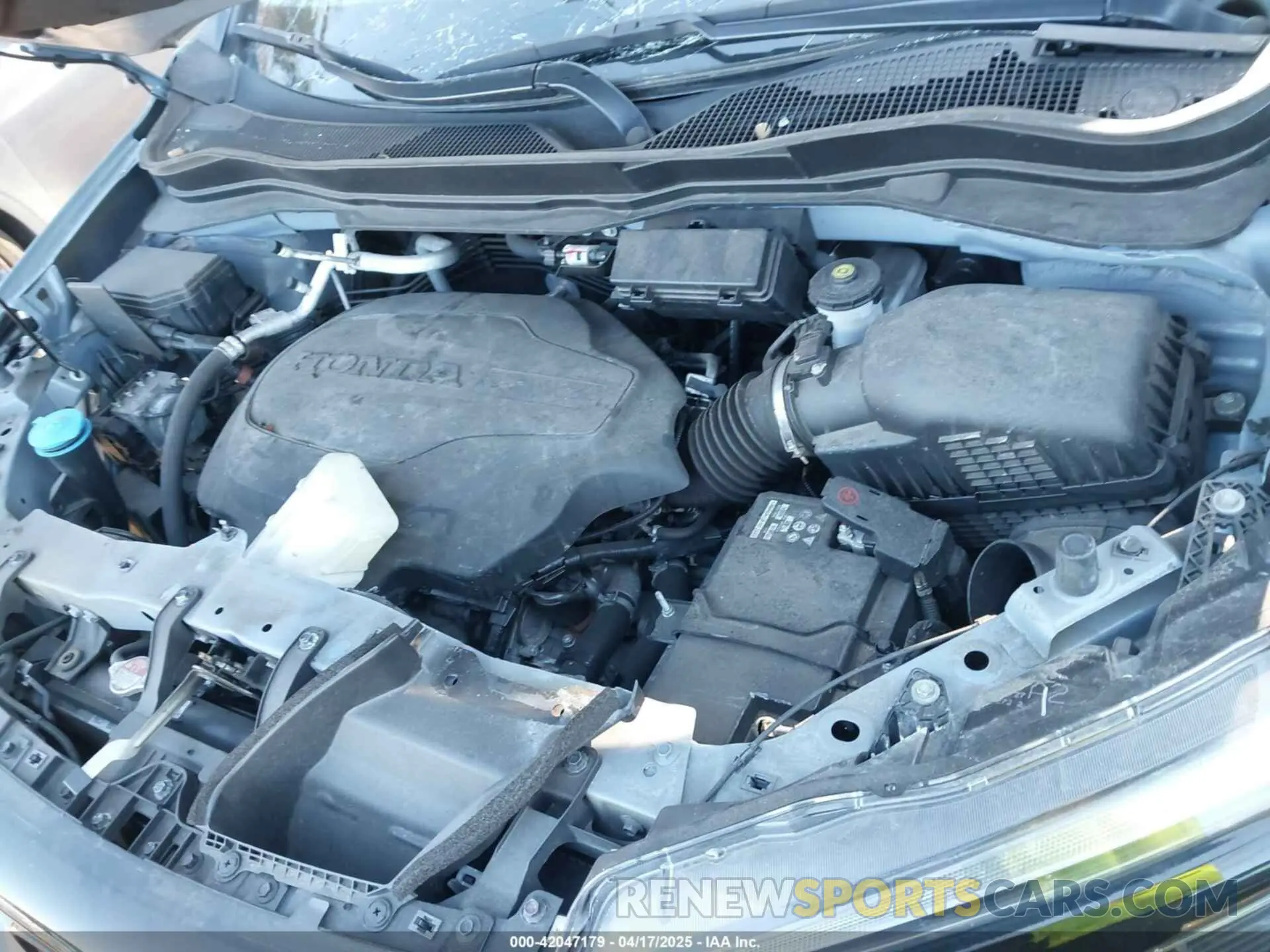 10 Photograph of a damaged car 5FNYF6H21NB089239 HONDA PILOT 2022