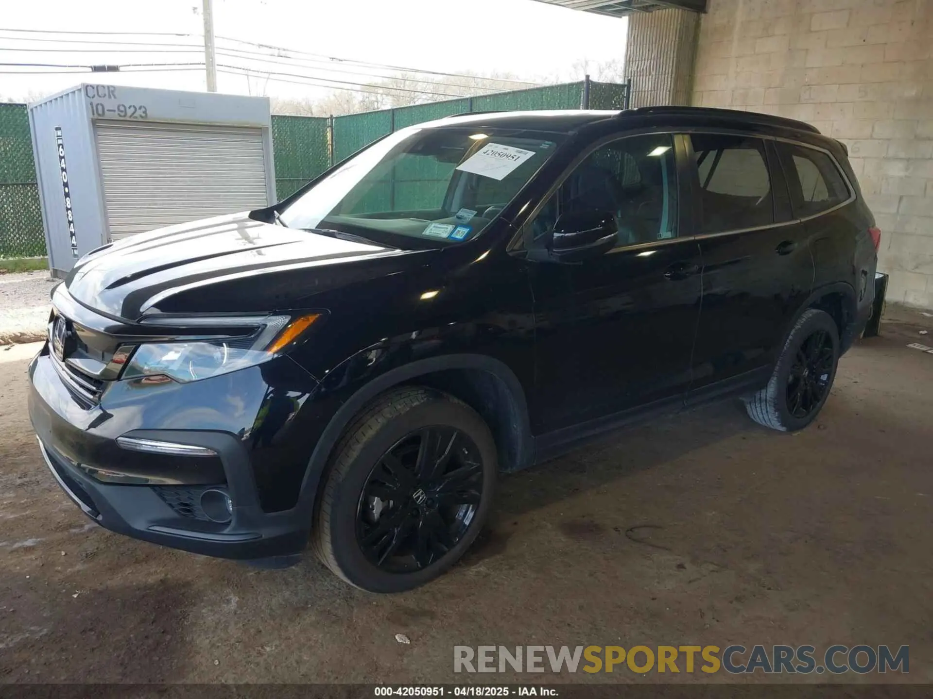 2 Photograph of a damaged car 5FNYF6H23NB050829 HONDA PILOT 2022