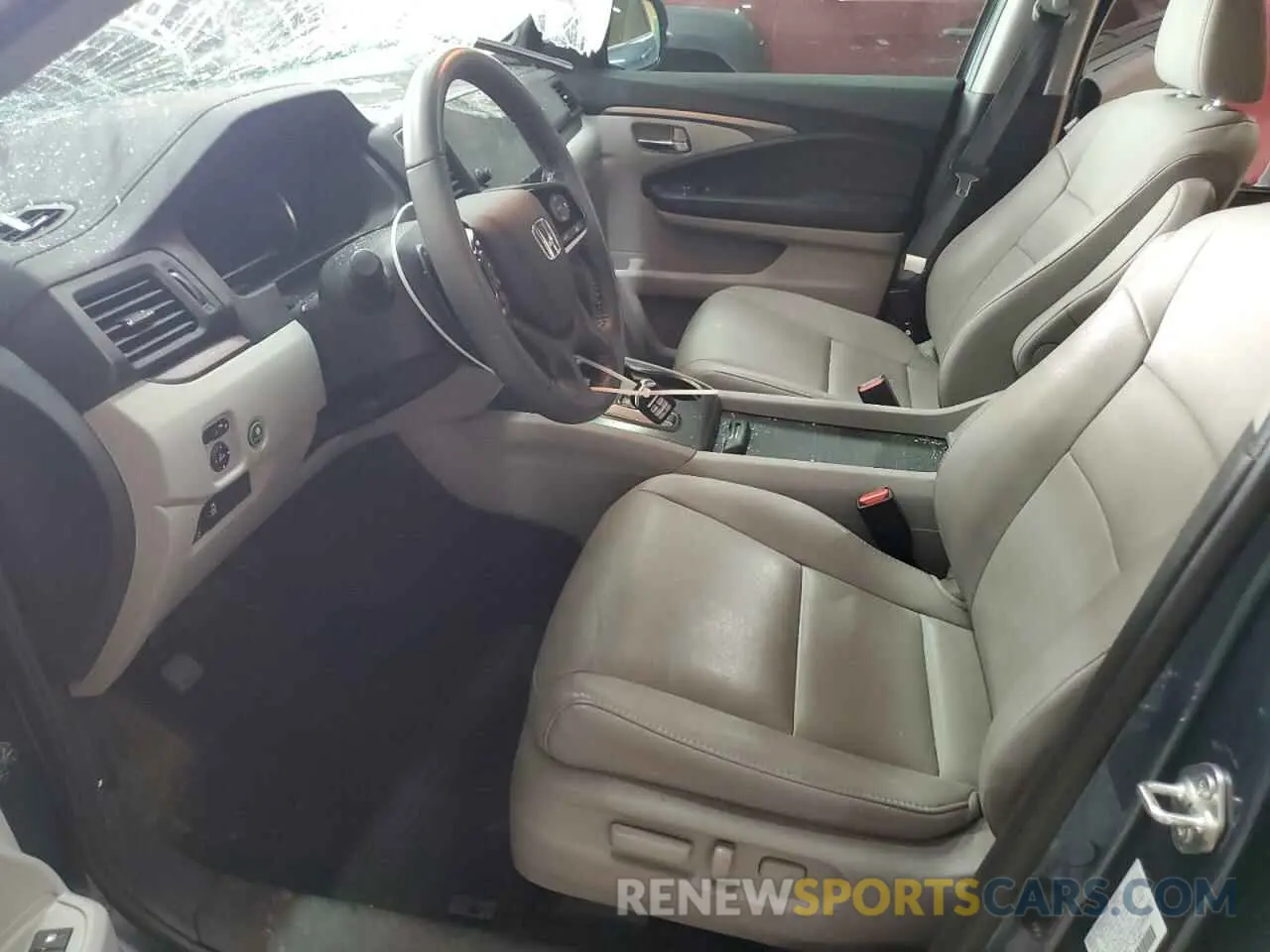 7 Photograph of a damaged car 5FNYF6H24NB010940 HONDA PILOT 2022