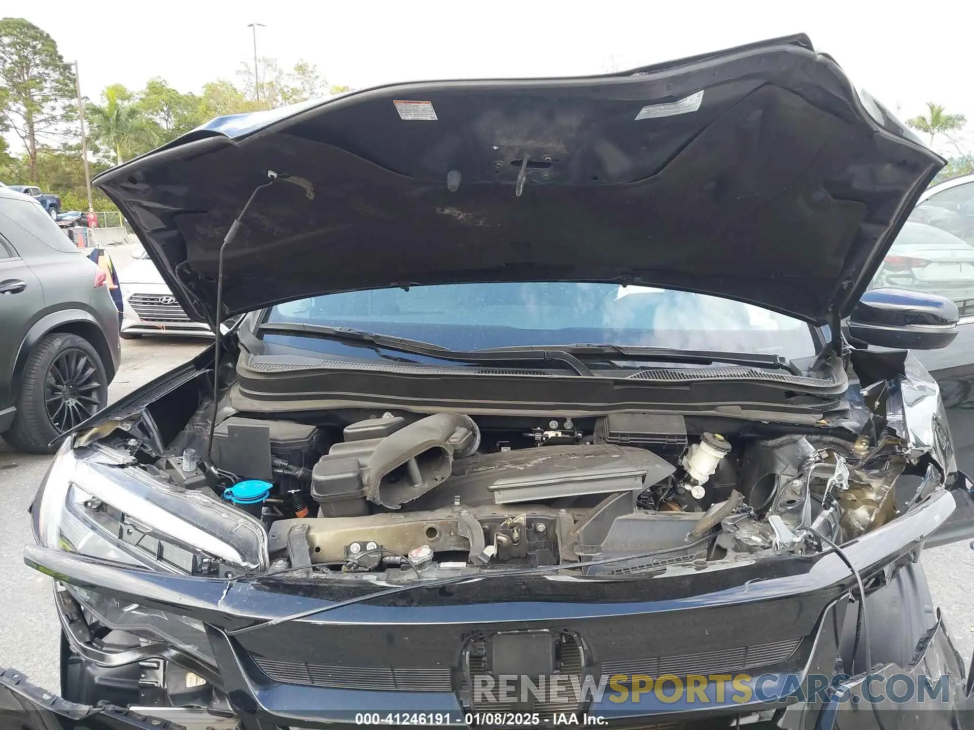 10 Photograph of a damaged car 5FNYF6H24NB098940 HONDA PILOT 2022