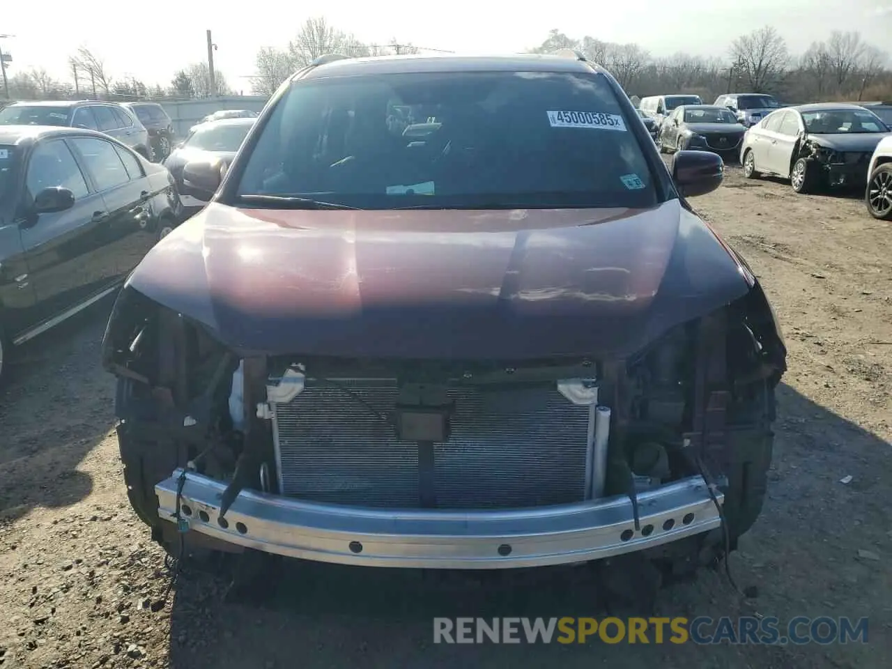 5 Photograph of a damaged car 5FNYF6H25NB033756 HONDA PILOT 2022