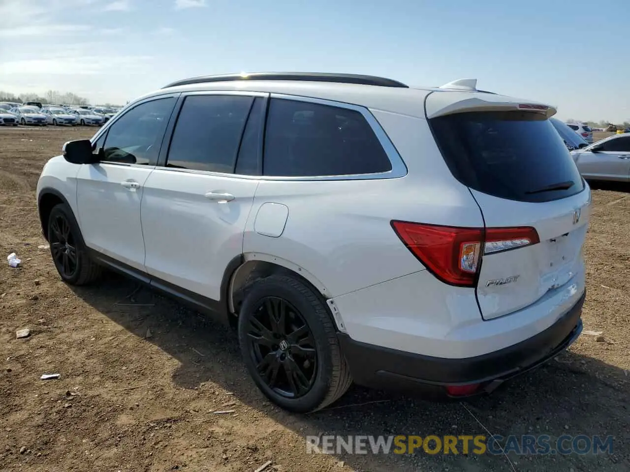 2 Photograph of a damaged car 5FNYF6H25NB078017 HONDA PILOT 2022