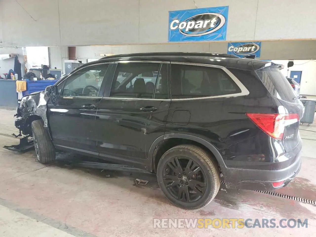 2 Photograph of a damaged car 5FNYF6H26NB094534 HONDA PILOT 2022