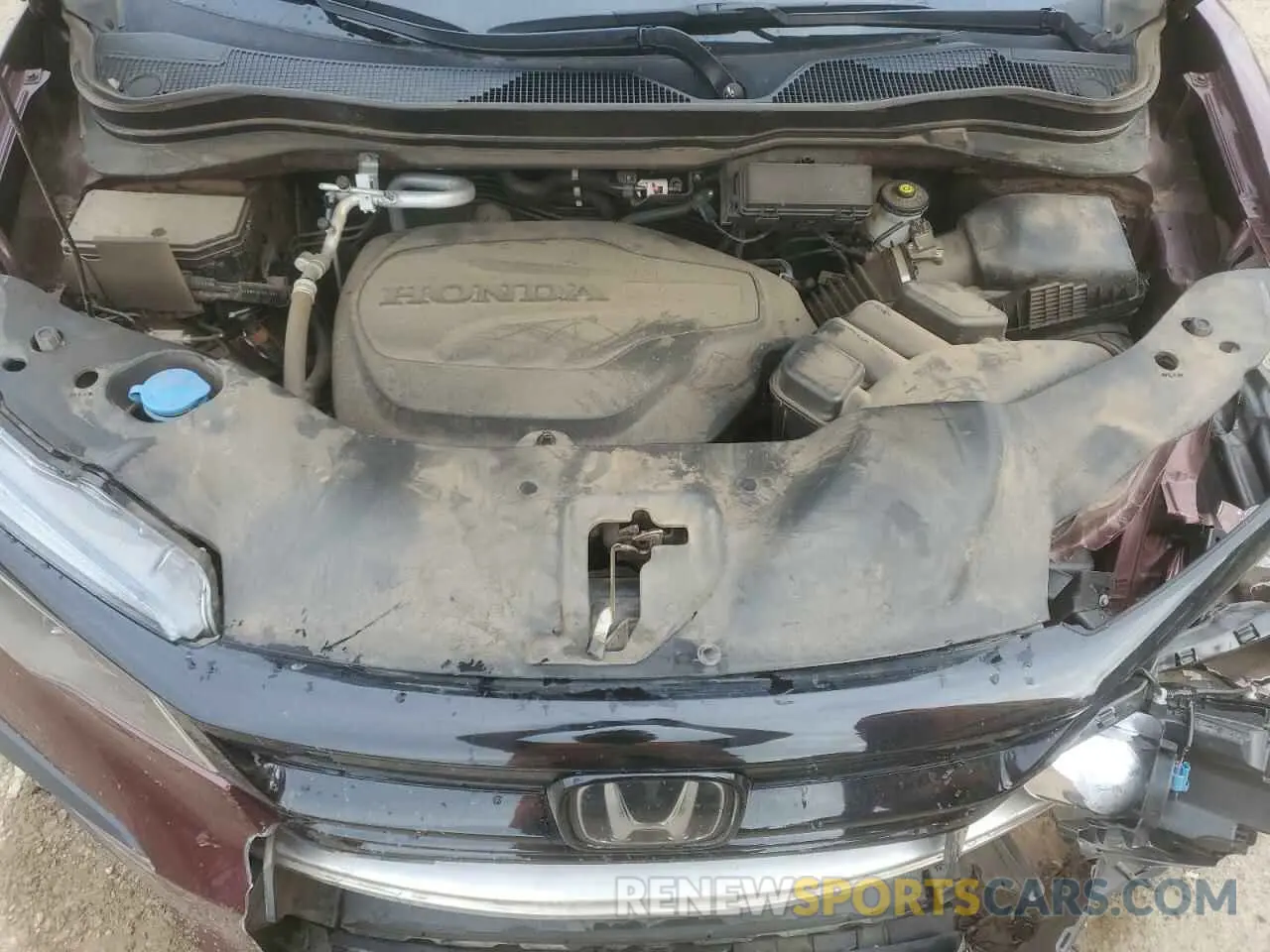 12 Photograph of a damaged car 5FNYF6H27NB081159 HONDA PILOT 2022