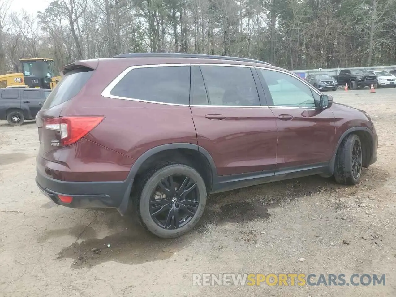 3 Photograph of a damaged car 5FNYF6H27NB081159 HONDA PILOT 2022