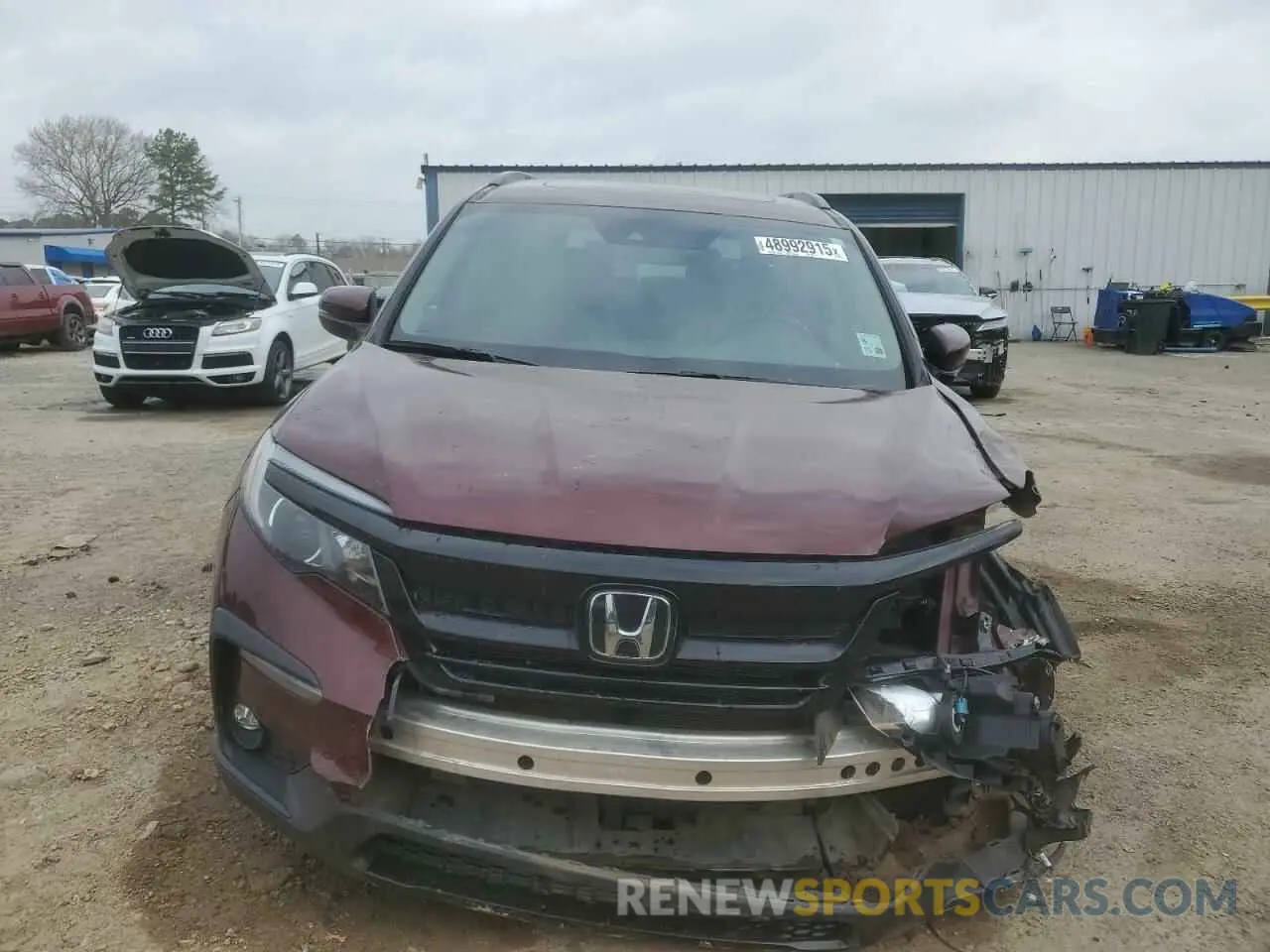 5 Photograph of a damaged car 5FNYF6H27NB081159 HONDA PILOT 2022
