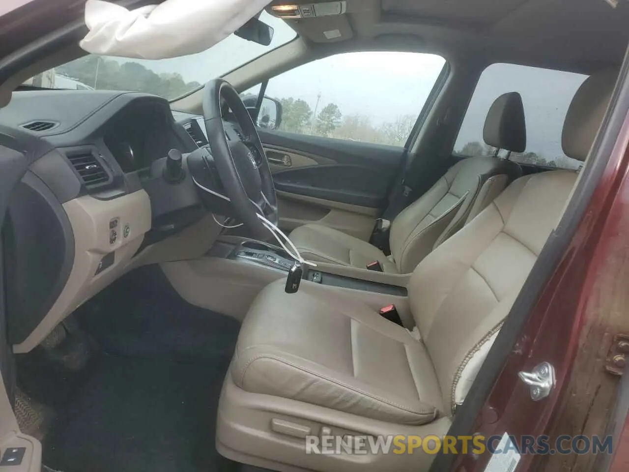 7 Photograph of a damaged car 5FNYF6H27NB081159 HONDA PILOT 2022