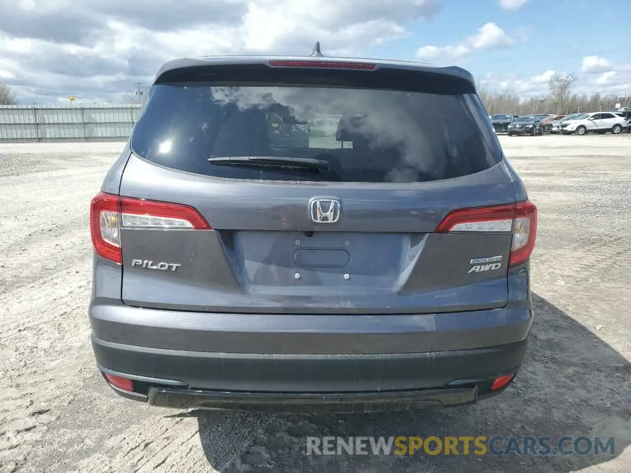 6 Photograph of a damaged car 5FNYF6H27NB091268 HONDA PILOT 2022