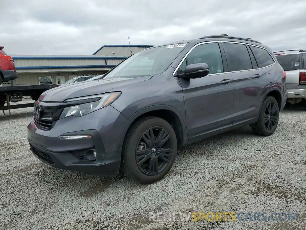 1 Photograph of a damaged car 5FNYF6H28NB056190 HONDA PILOT 2022