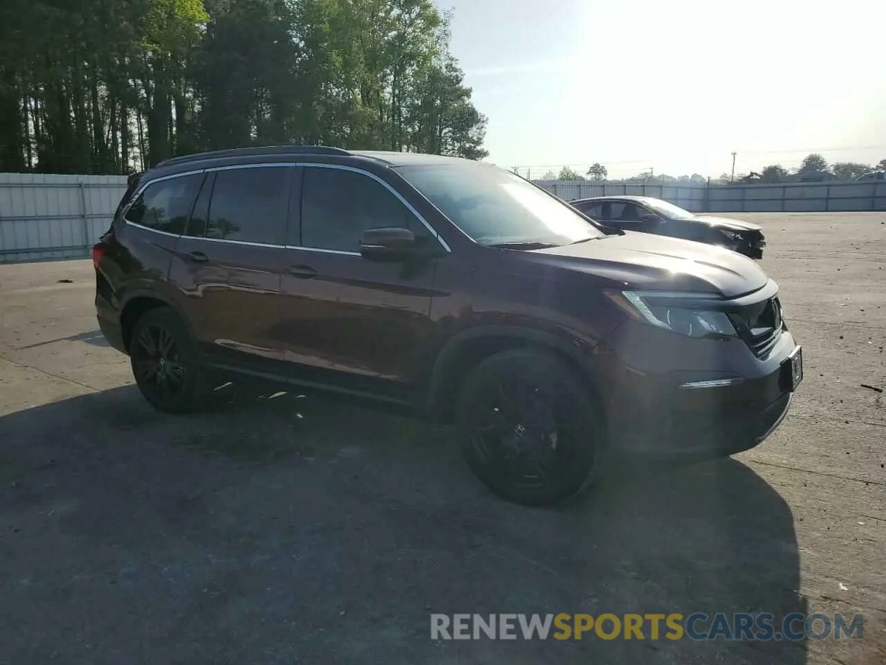 4 Photograph of a damaged car 5FNYF6H28NB074950 HONDA PILOT 2022