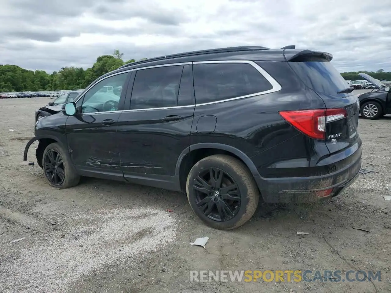 2 Photograph of a damaged car 5FNYF6H28NB075113 HONDA PILOT 2022
