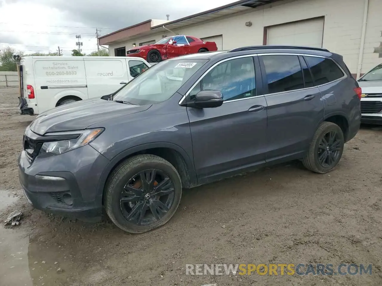 1 Photograph of a damaged car 5FNYF6H29NB054366 HONDA PILOT 2022