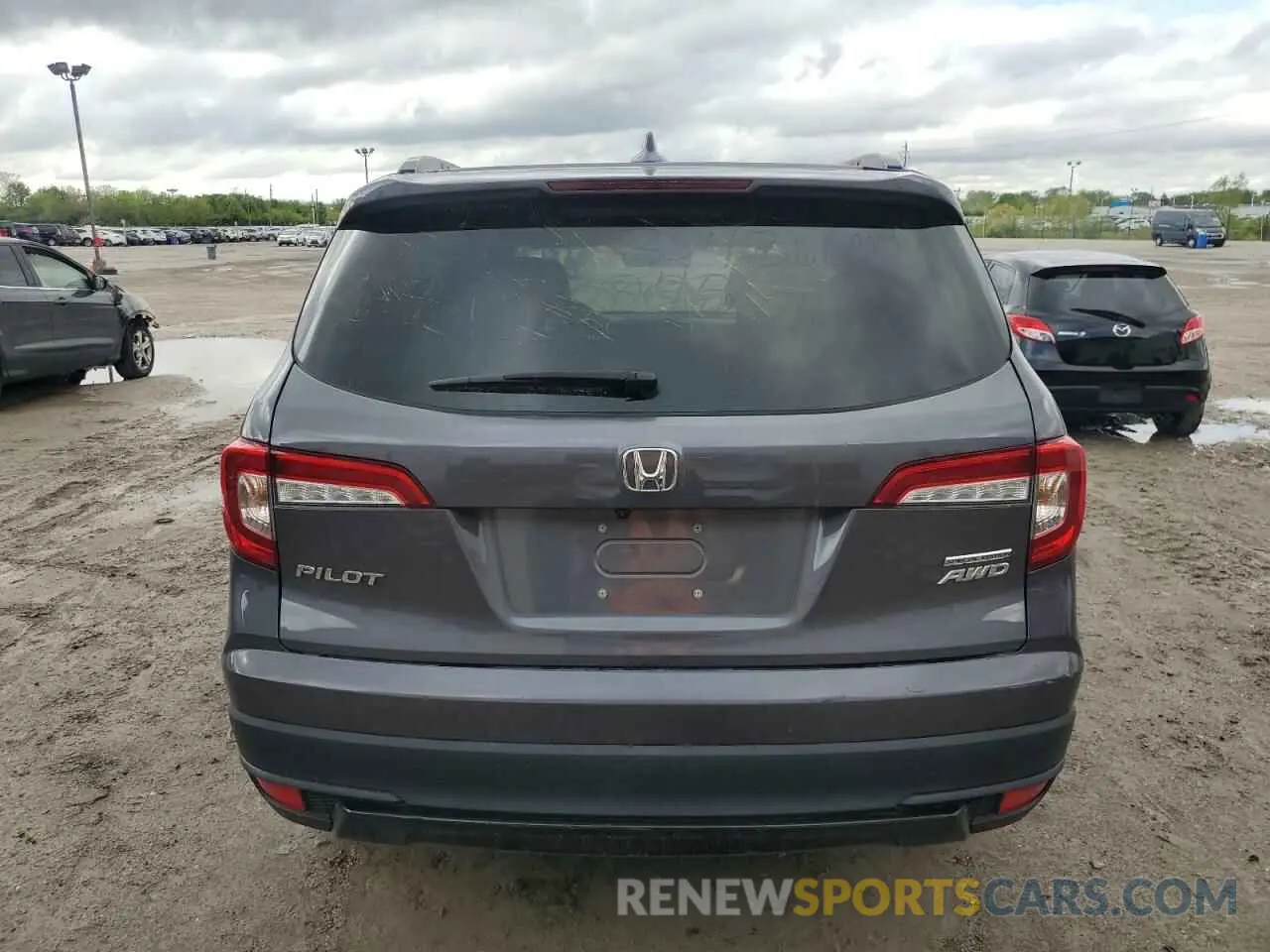 6 Photograph of a damaged car 5FNYF6H29NB054366 HONDA PILOT 2022