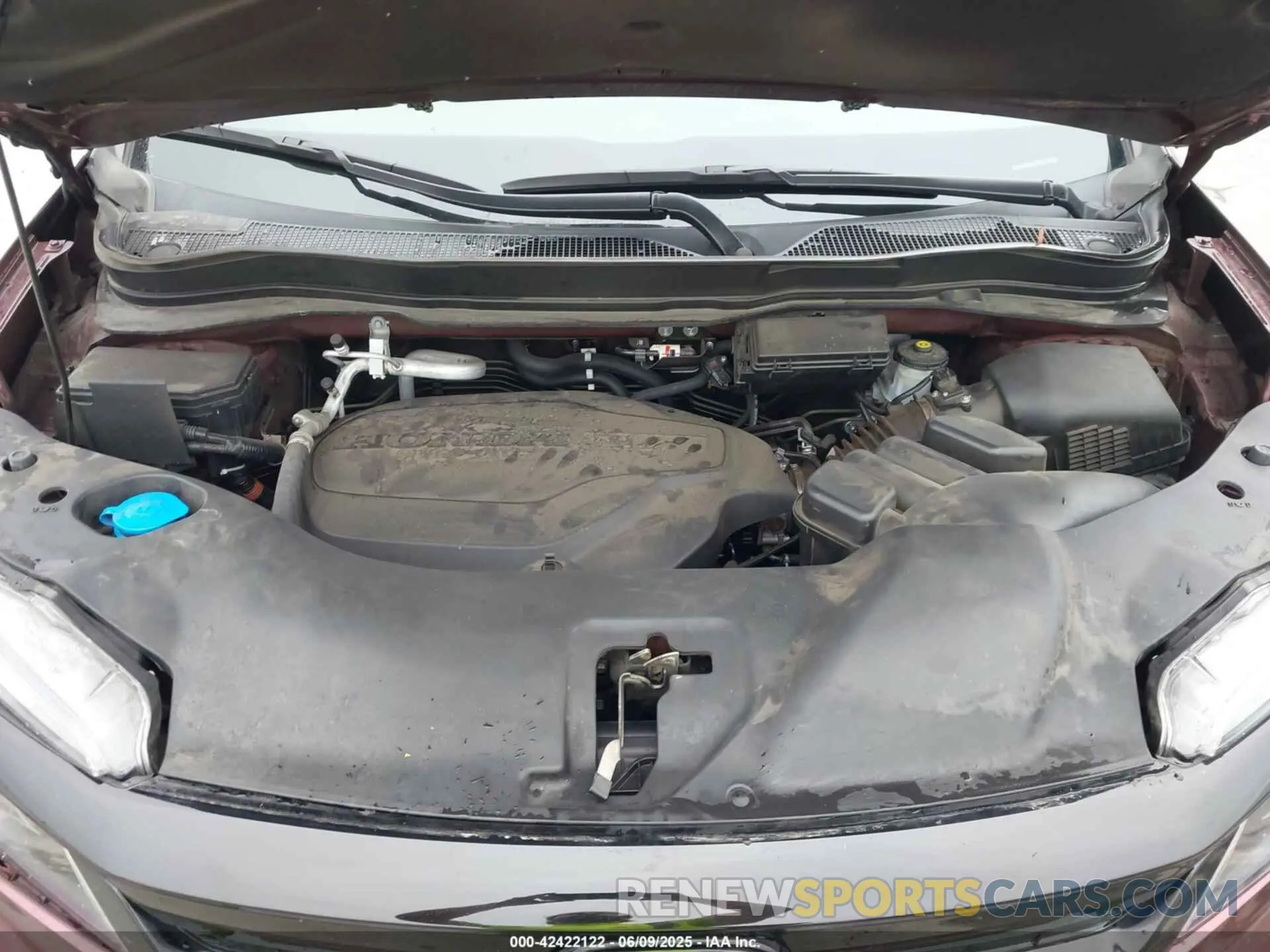 10 Photograph of a damaged car 5FNYF6H29NB084385 HONDA PILOT 2022