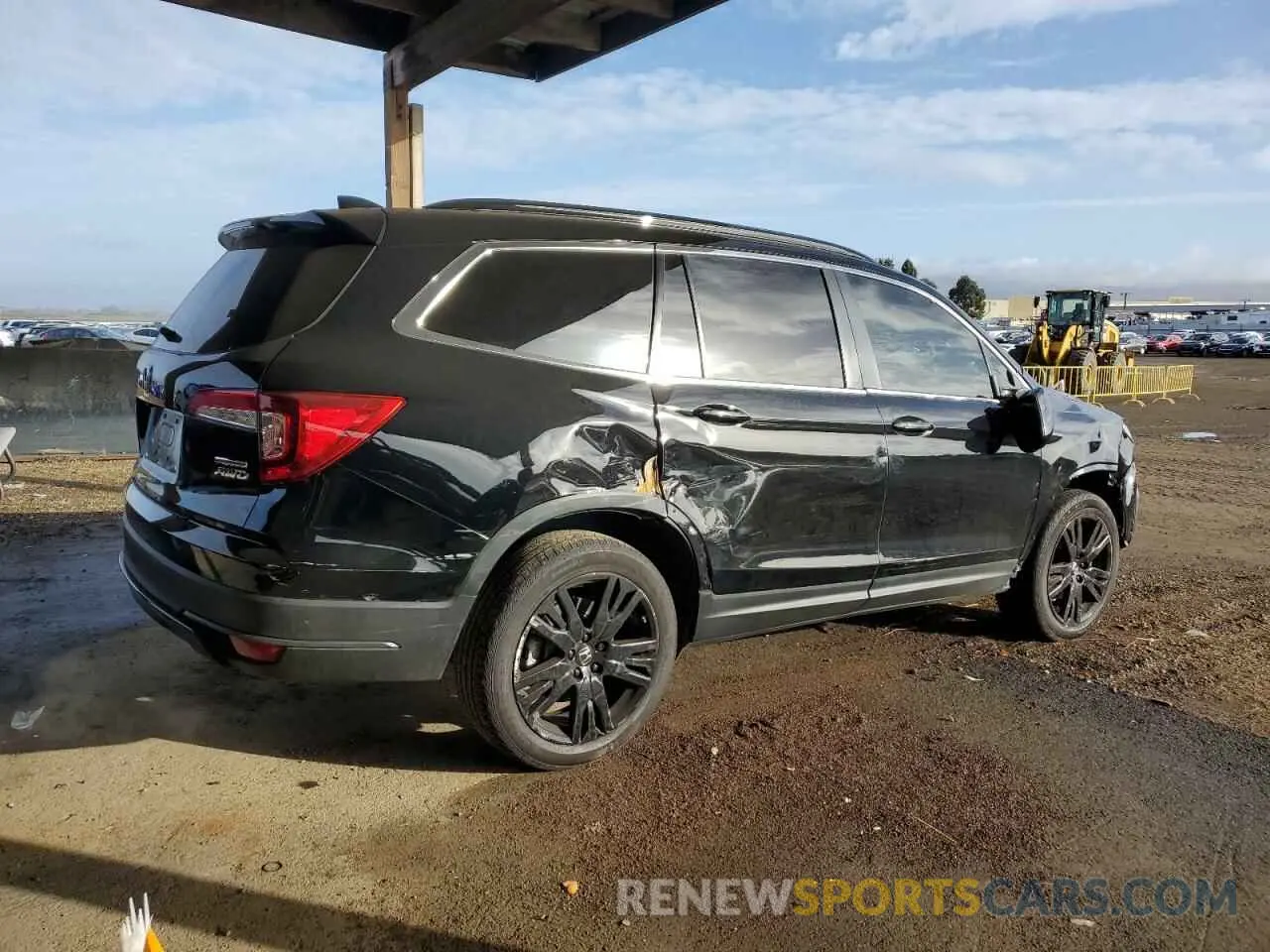 3 Photograph of a damaged car 5FNYF6H29NB097945 HONDA PILOT 2022