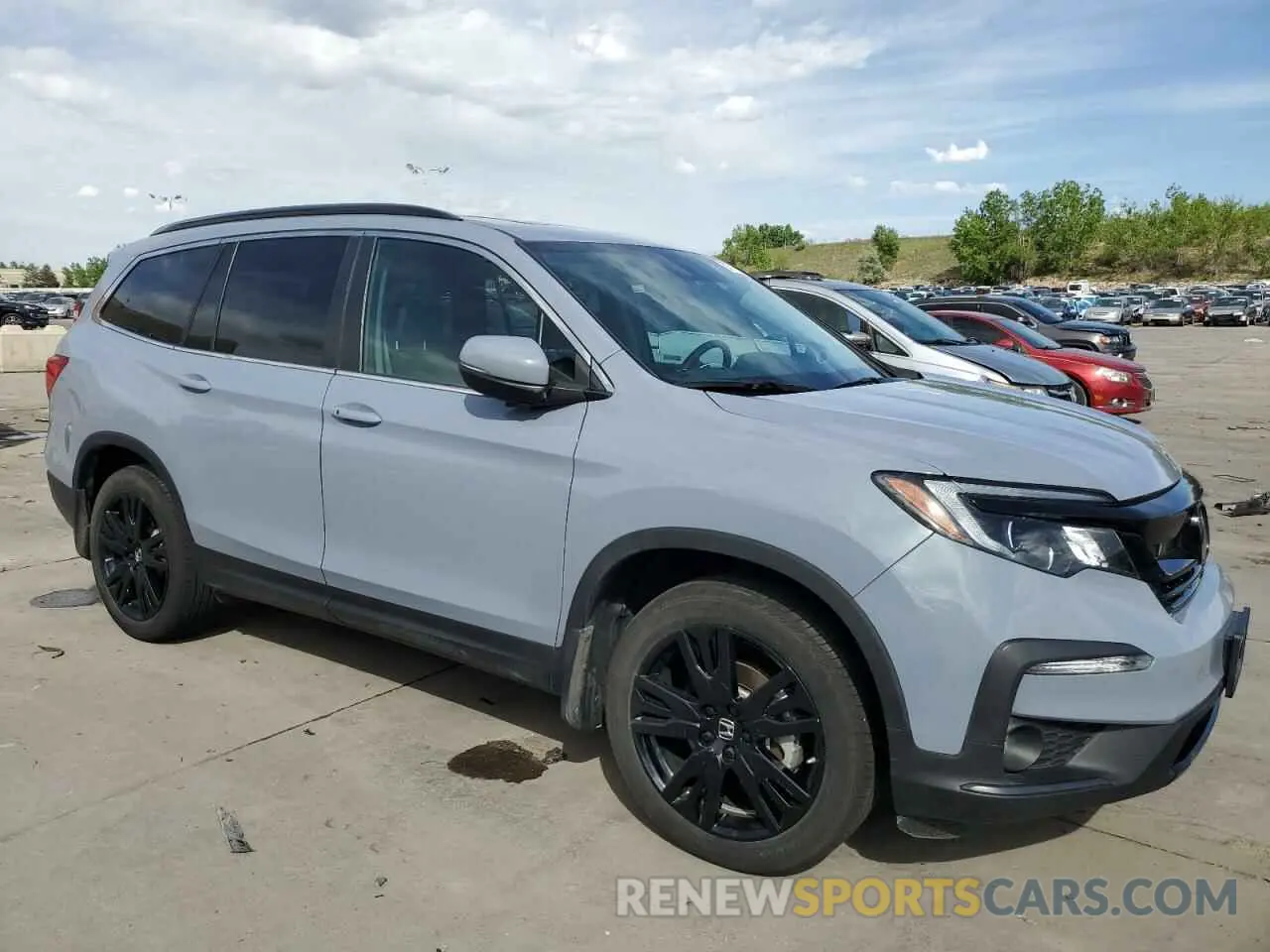 4 Photograph of a damaged car 5FNYF6H2XNB055610 HONDA PILOT 2022