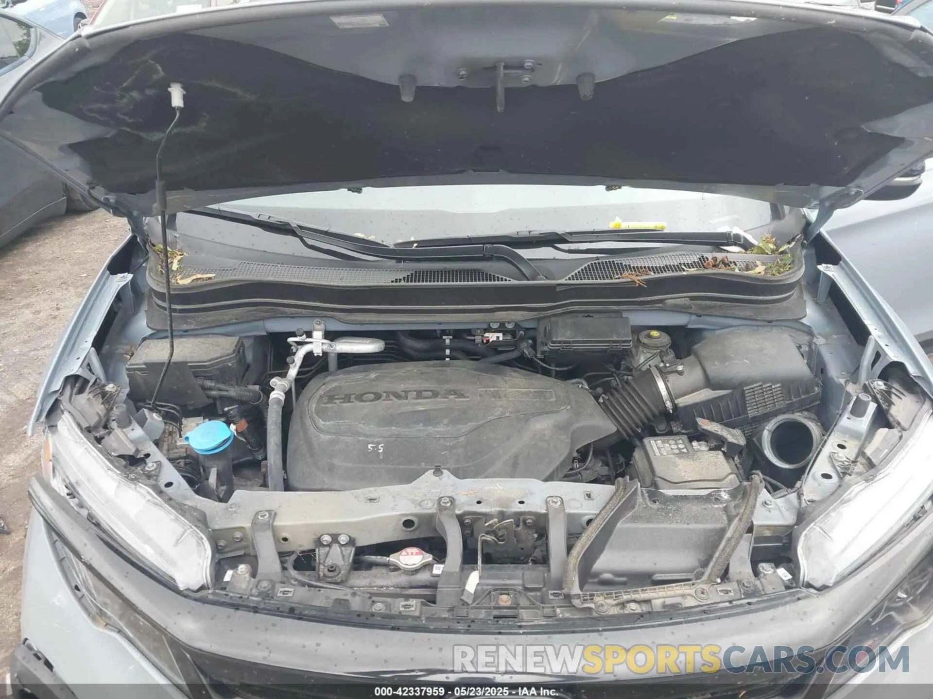 10 Photograph of a damaged car 5FNYF6H31NB038980 HONDA PILOT 2022