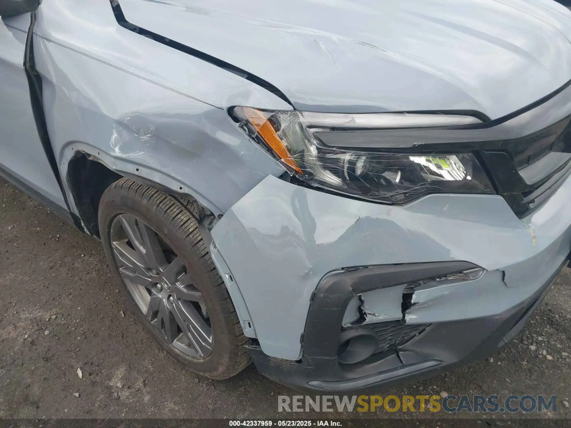 6 Photograph of a damaged car 5FNYF6H31NB038980 HONDA PILOT 2022