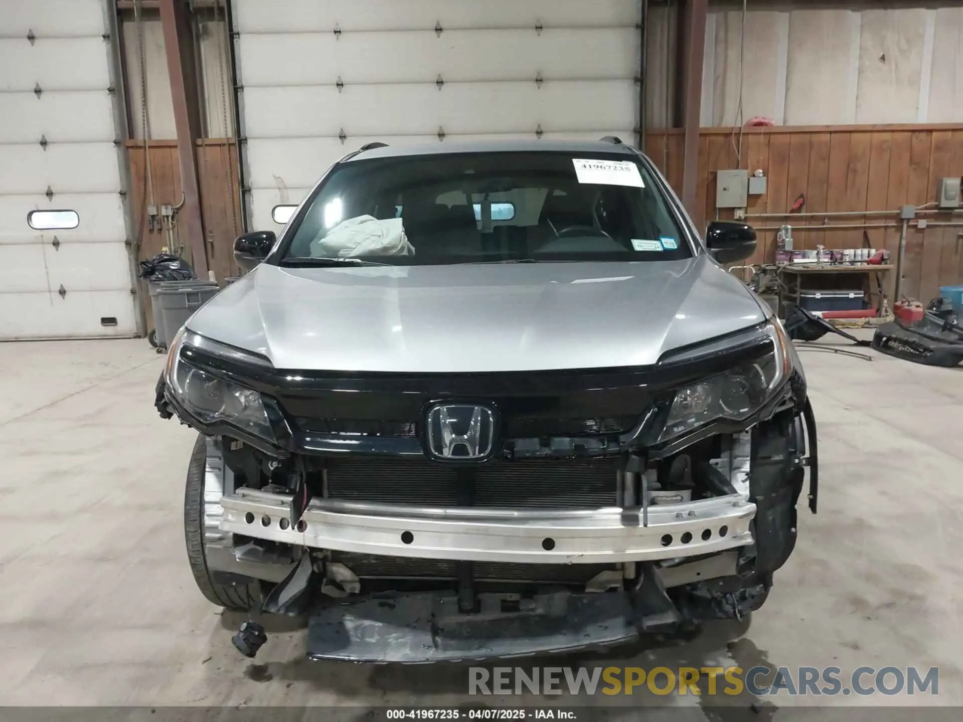 13 Photograph of a damaged car 5FNYF6H32NB068845 HONDA PILOT 2022