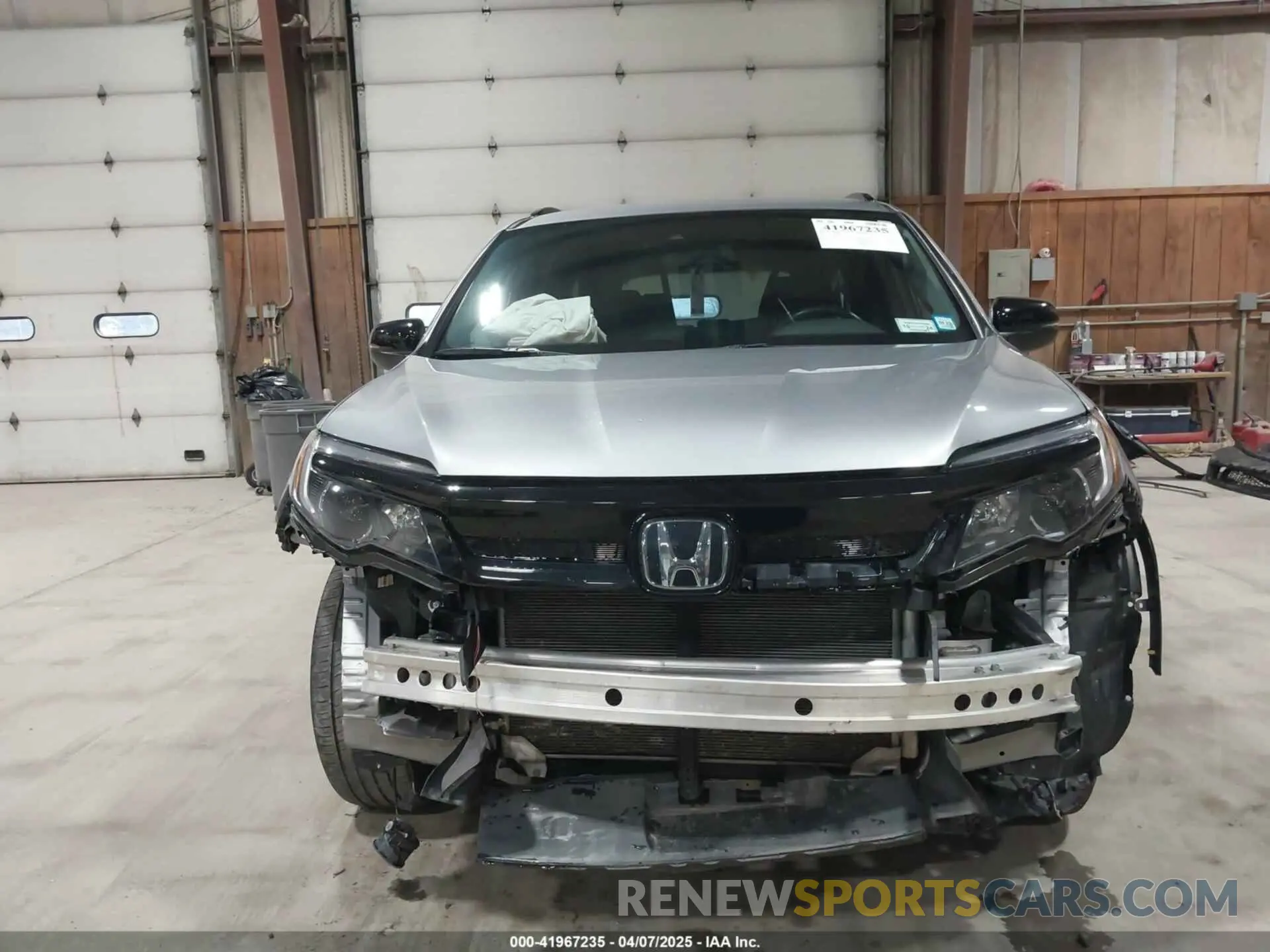 6 Photograph of a damaged car 5FNYF6H32NB068845 HONDA PILOT 2022
