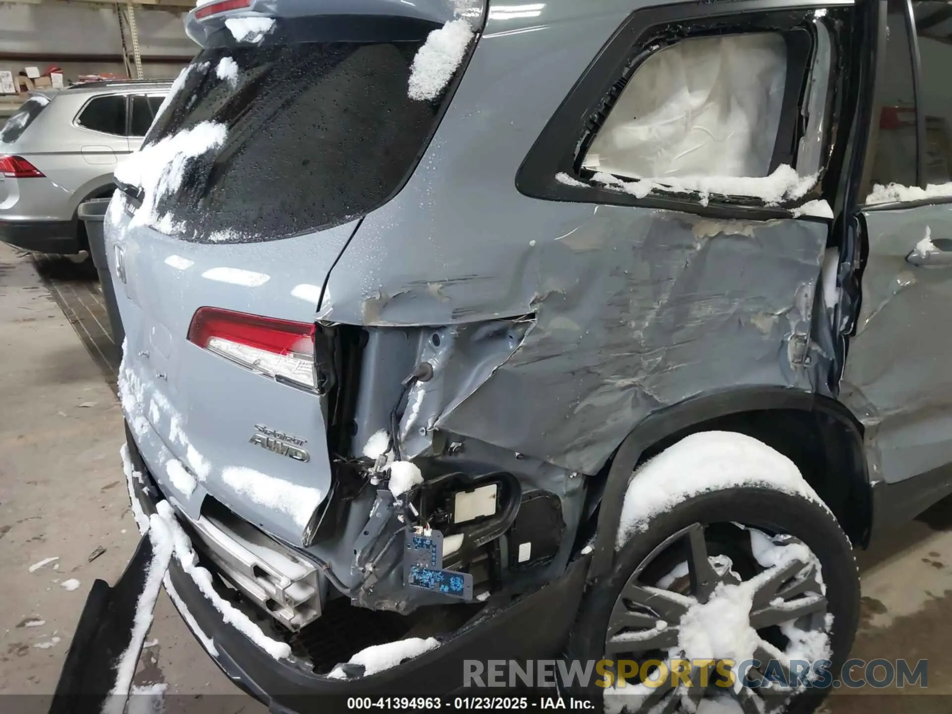 6 Photograph of a damaged car 5FNYF6H33NB035854 HONDA PILOT 2022