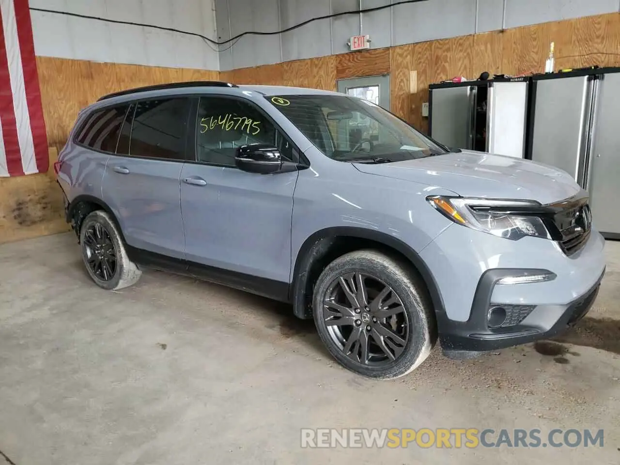4 Photograph of a damaged car 5FNYF6H35NB066409 HONDA PILOT 2022