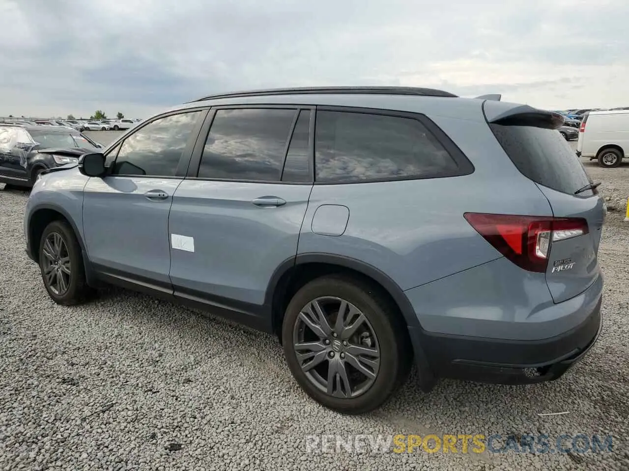 2 Photograph of a damaged car 5FNYF6H38NB032867 HONDA PILOT 2022